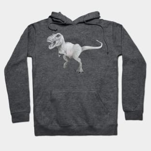 Majestic T-Rex in Graphite Hoodie